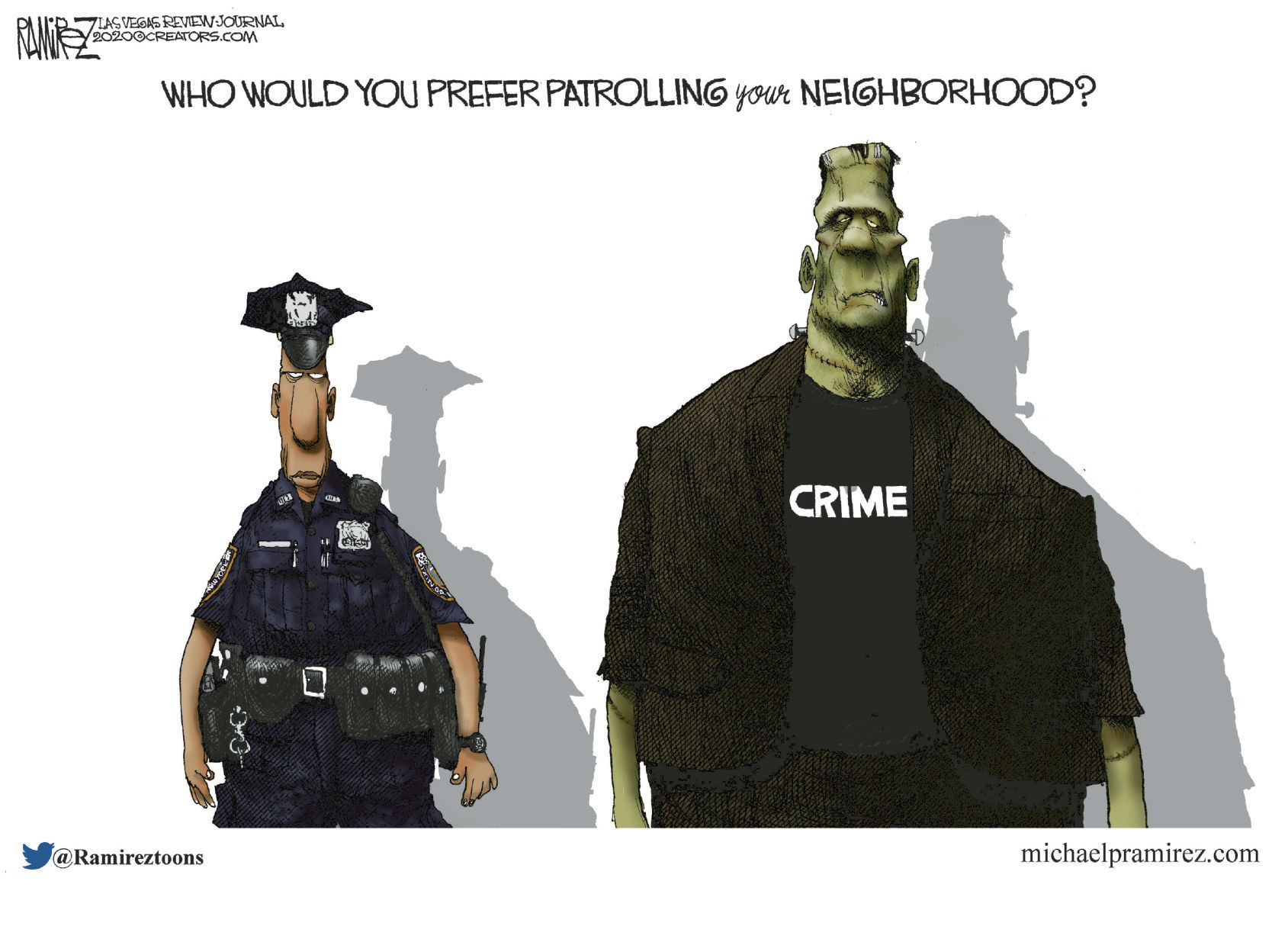 Michael Ramirez cartoon 7/2
